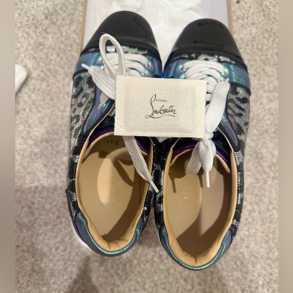 Like New CHRISTIAN LOUBOUTIN Vieira Orlato Red Sole Sneakers - Picture 9 of 9